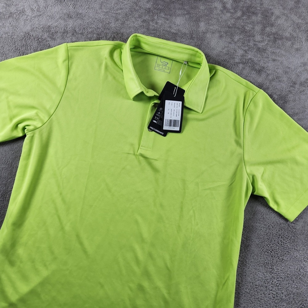 Eagegof Golf Polo Shirt Mens Size XL Polyester Performance NWTs